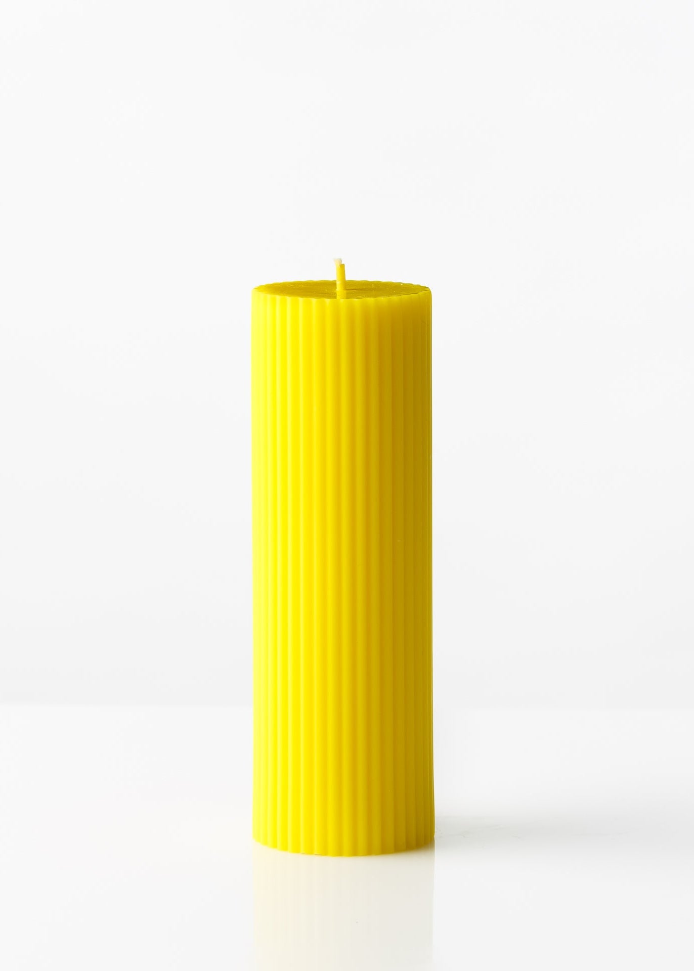 Fluted Column Candle