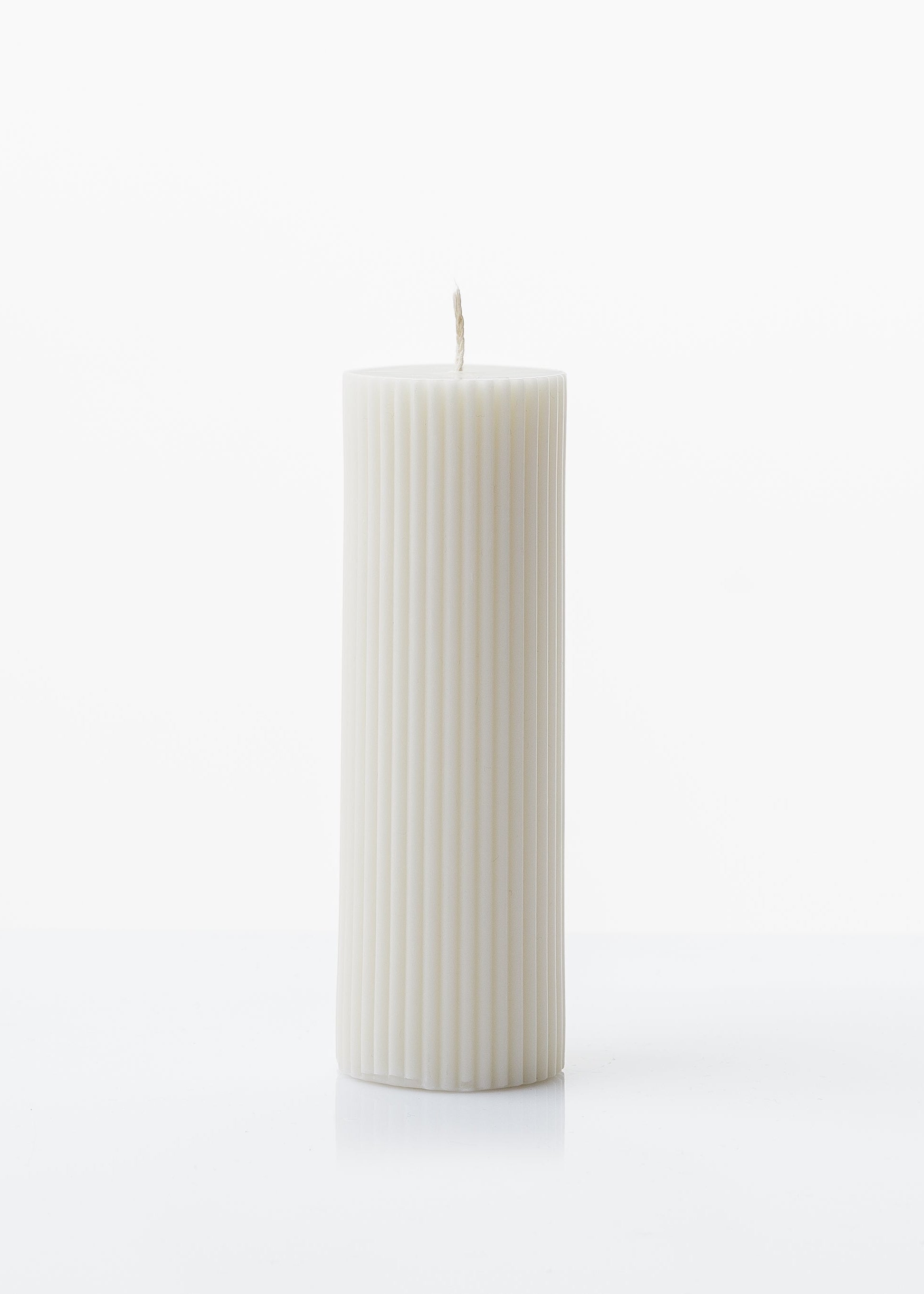 Fluted Column Candle
