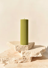 Ancient Candle Co Classic Column Candle olive