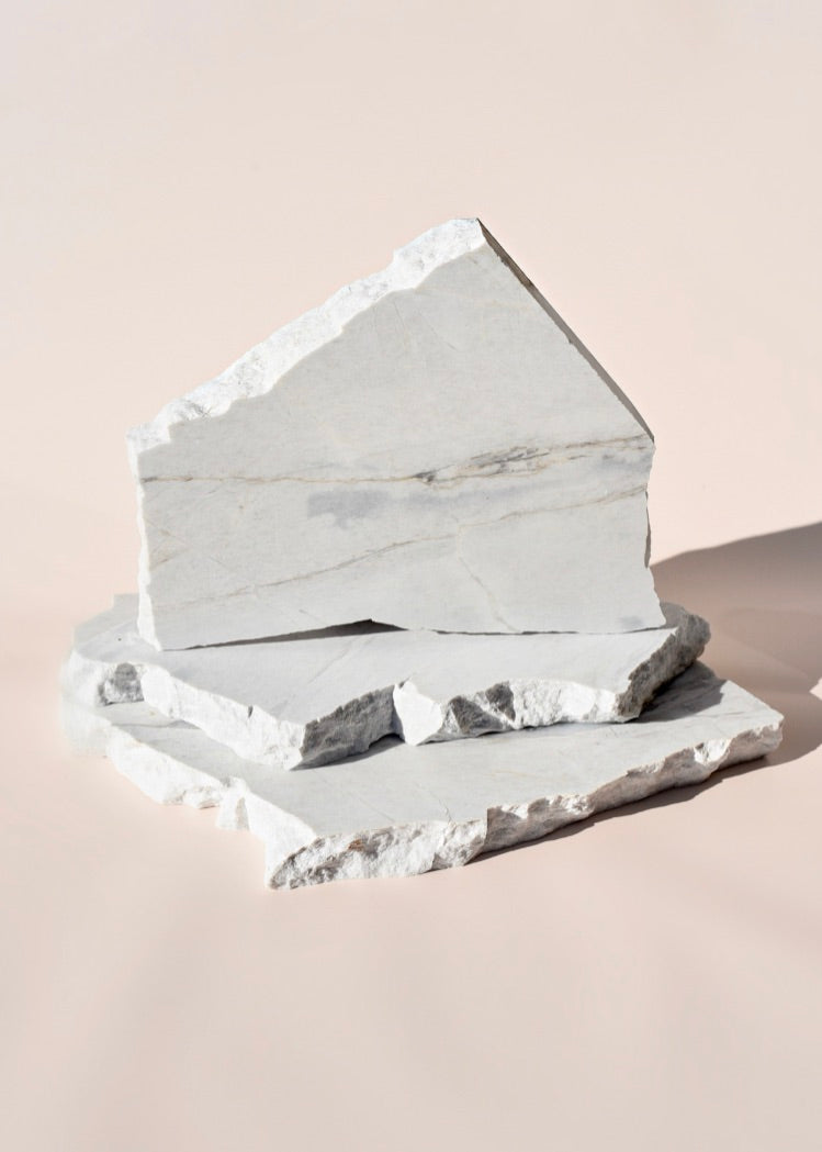 Ancient Candle Co Wabi-Sabi - Live Edge Stone Base Light Stone