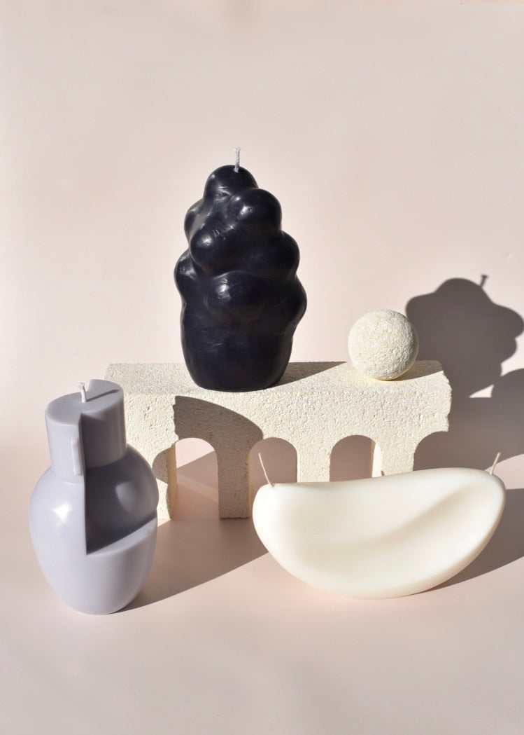 Ancient Candle Co Zen - Stone Sculpture Candles