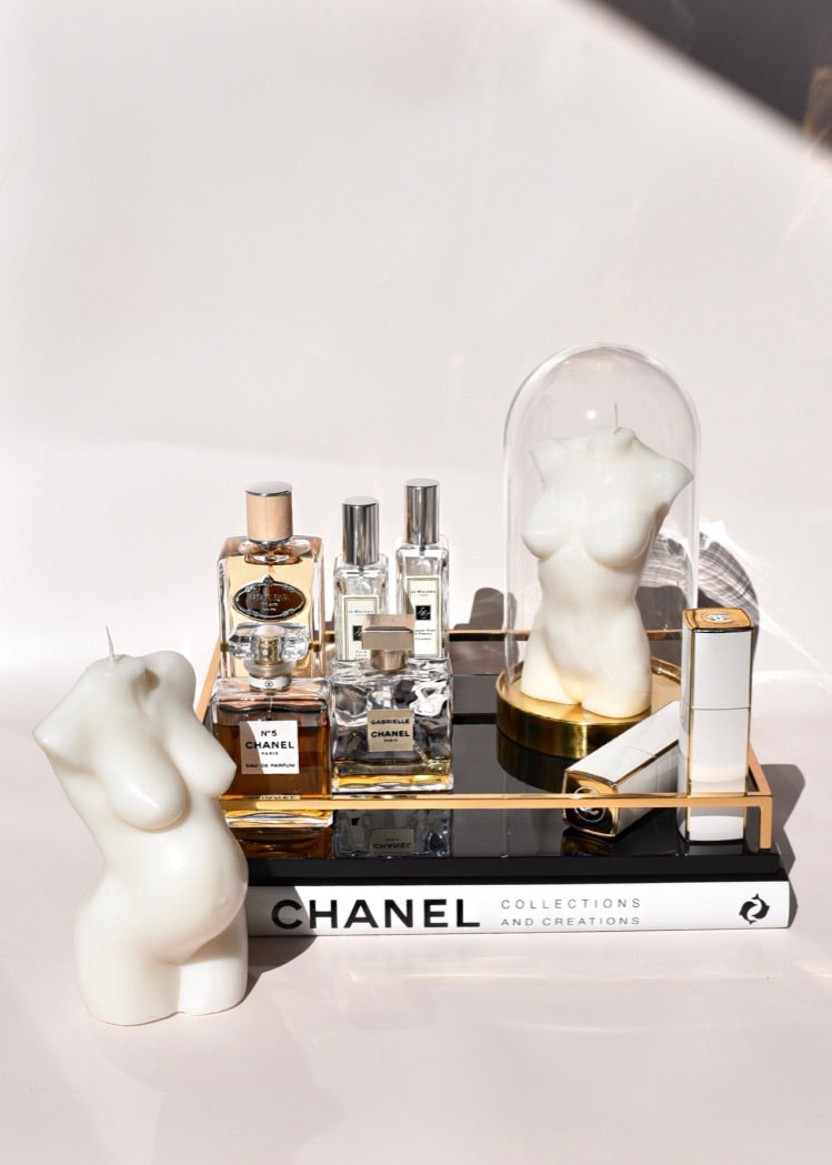 Glass Dome Candle Cloche