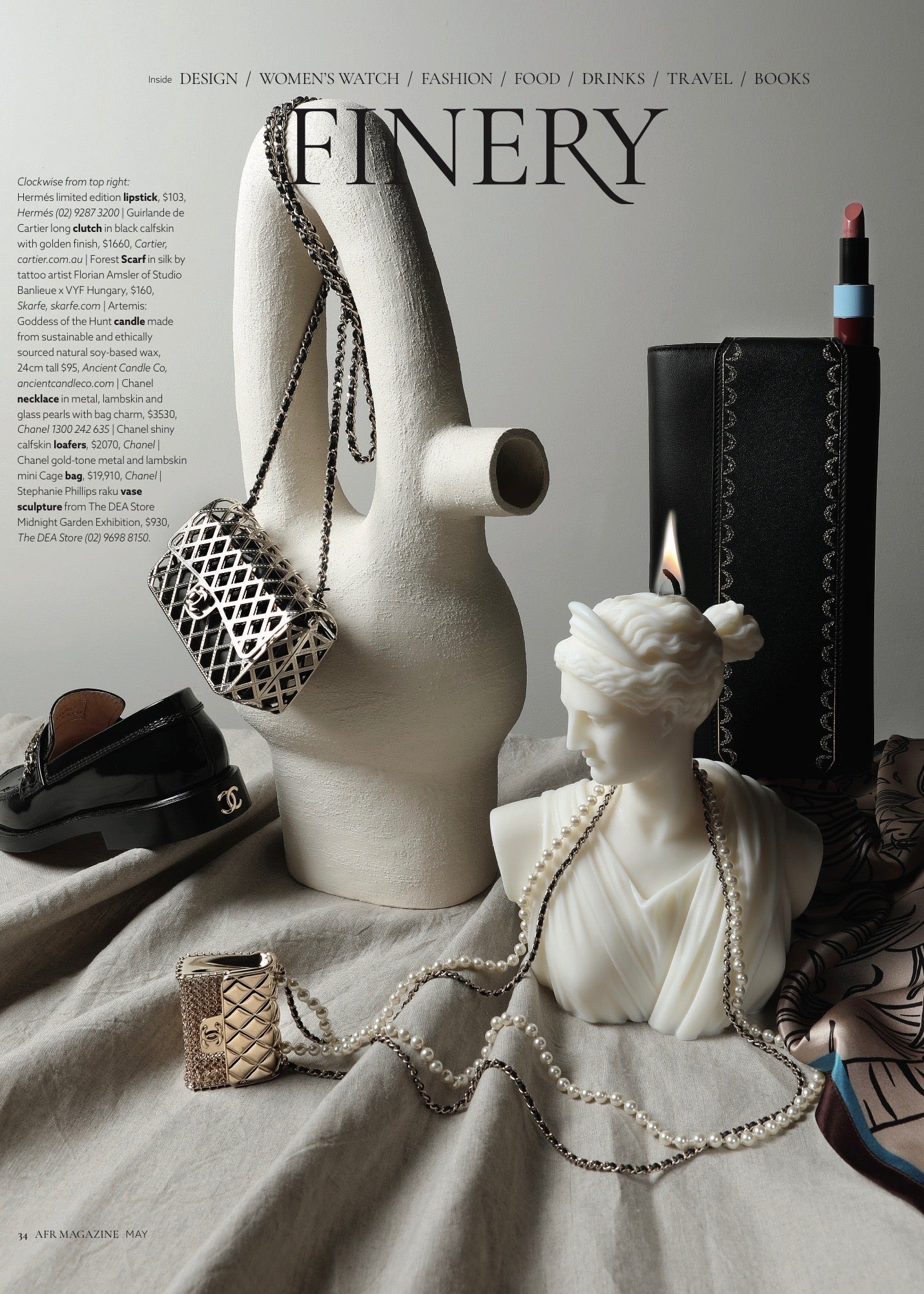 Ancient Candle Co - The Australian Financial Review Magazine