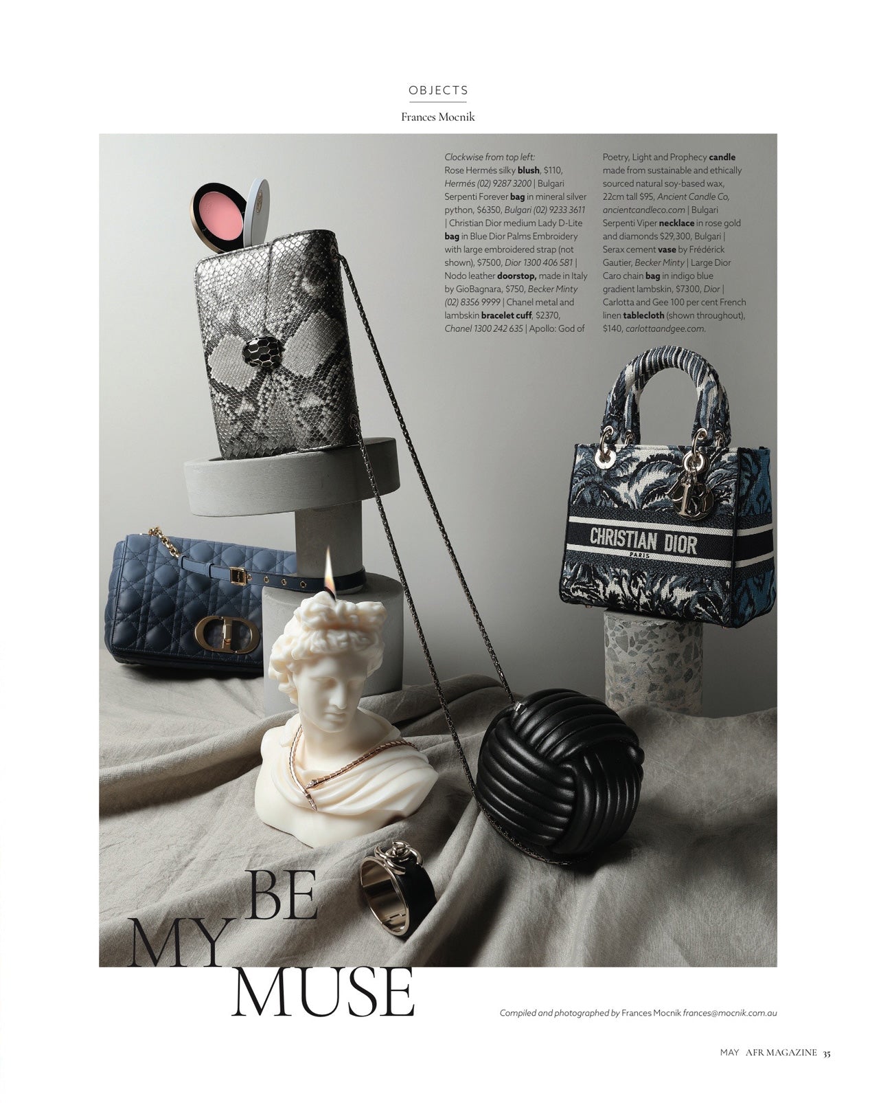 Ancient Candle Co - The Australian Financial Review Magazine