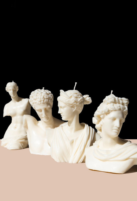 Ancient Candle Co Bust Candle Collection