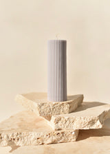 Ancient Candle Co Classic Column Candle grey