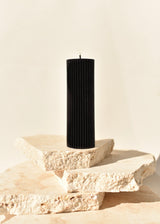 Ancient Candle Co Classic Column Candle black