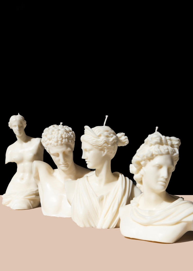 Ancient Candle Co Venus Sculpture Candle Ancient Bust 