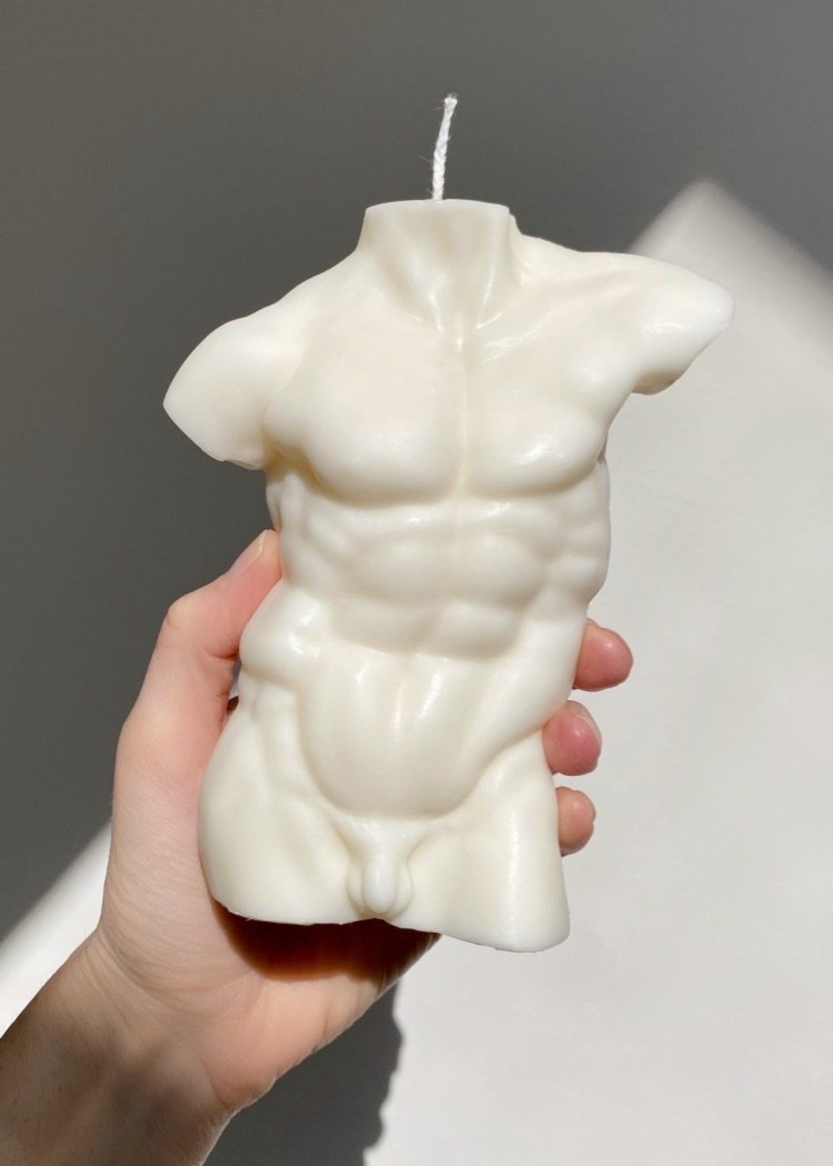 Ancient Candle Co L 'Homme Torso Candle front